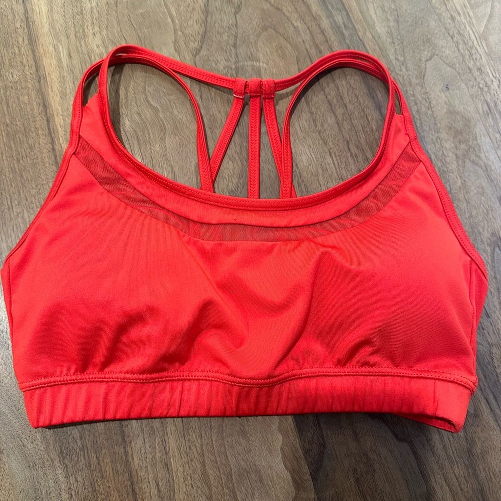 Red Wisconsin Badgers Sports Bra